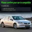 Alternator Compatible with 2008-2012 Accord 2010 Accord Crosstour 3.5L V6 Replace for 11392 31100R70A01 2100645 1042105910