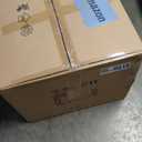 New Chinese Style Pendant Lamp Shade Antique Hanging Light with Patterned Bamboo Art Ceiling Light with Wood Canopy Industrial Chandelier Lights for Living Room, Bedroom, Dinner Room (40CM)