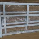 Fixed Window Safety Guard 14x 38 *2 Pack Adjustable Width Prevents Accidental Falls, Non-Egress, Tamper Resistant Screws Included, White