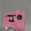 EcoBark Premium Quality Dog Harness - Teacup Dog Harnesses - Step in Halter Vest - Eco-Friendly Luxury Soft Mesh Halter - No Pull Mini Chest Body Collar - for Puppy & Toy Breeds (XXS, Baby Pink) (XXS- 4 to 5 lbs- Chest Up to 11 in (Pack of 1))