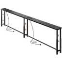 SEFILENCE 78.7’ Narrow Console Table with 26"–34" Height Adjustable
