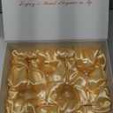 Hand Blown Crystal Nick & Nora Cocktail Glasses | 5.5oz | Set of 4 Elegant Stemware for Martini, Manhattan, Cosmopolitan & Classic Cocktails | Crystal Glass with Gift Box