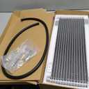 40k Transmission Oil Cooler lpd47391 Compatible with tru Cool Heavy Duty 40,000 GVW Max - Low Pressure Drop Trans Cooler (Silver)