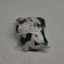 Woaboy Pack of 2 Luxury Faux Fur Throw Pillow Covers Cowhide Decorative Soft Fluffy Plush Couch Throws Brindle Cushion Covers for Couch Living Room Sofa Bedroom 18x18 Inch