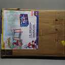 Delta Children Marvel Spidey and His Amazing Friends 3-Piece Toddler Playroom Set Includes Table, Chair and Toy Box, Blue/Red