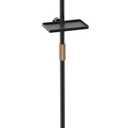 Lectern Podium Stand with Storage Platform, Height Adjustable Mobile Steady Standing Design, Multi-Purpose Tabletop for Speech, Lecture, Church, Reading or Laptop Desk