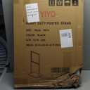 YIYO Sign holder floor stand, sign holder stand heavy Duty Pedestal poster stand for display,18×24 inch slide-in double sided poster sign holder floor standing Display Advertising (18×24)