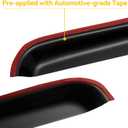 Window Rain Guards for 1999-2006 Chevy Silverado/GMC Sierra 1500/2500/3500/2500HD, Window Vent Visors Shades Wind Deflectors for 2007 Silverado/Sierra Classic Model Extended Cab