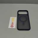 TORRAS Stronger Magnetic & Shockproof for iPhone 17 Pro Max Case, Fit for MagSafe, Military Grade Drop Protection, Camera Control, DIY Button, Slim for iPhone 17 Pro Max Case Translucent Deep Blue