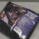 URPOWER Dog Car Seat Cover for Pets 100% Waterproof Seat Cover Hammock 600D Heavy Duty Scratch Proof Nonslip Durable Soft Back Seat Covers for Cars Trucks and SUVs, Black