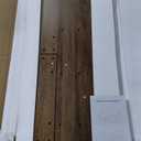 LITTLE TREE Farmhouse Coffee Table, 47 Inches Wooden Rectangular Accent Center Tables with Thick Base, Modern Low Cocktail Tea Furniture for Living Room (Rustic Brown)