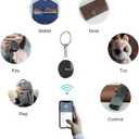 Bluetooth Key Finder Smart Tag Tracker Item Locator with Key Chain, Separate Battery Compartment, for Keys, Luggage, Backpacks (Nutale Findthing)