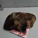 AISI HAIR Brown Balayage Blonde Wig for Women, Long Wavy Lace Hairline Middle Part Synthetic Heat Resistant Wig for Daily Party-26 Inch