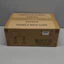 24.5" Table Lamp Set of 2, Rustic Farmhouse Bedside Lamps with USB A+C Charging Ports, 3-Way Dimmable Touch Control Nightstand Lamps for Living Room Bedroom, Antique Black, LED Bulbs Included