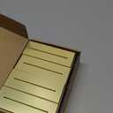 JINMURY Gold Wedding Table Numbers 1-25 with Stands, 5"x7" Gold Mirror Acrylic Table Numbers, Perfect for Wedding Reception, Party, Anniversary, Event