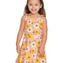 The Children's Place,and Toddler Girls Sleeveless Fashion Dress,Daisy, 9-12 Months