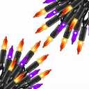 Multicolor Christmas String Lights,100 Count 18.5FT Christmas Fairy Tree Lights Plug in for Indoor Outdoor Xmas Decorations Patio Holiday Theme Party Yard House.