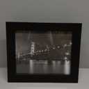 Hidden Gun Storage, Concealment Gun Safes for Pistols, Secret Decor Solid Wooden Handgun Picture Frames Box (Black)