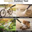 2026 New Jet Nozzle Power Washer for Garden Hose, Garden Hose Nozzle High Pressure Powerful Cleaning Spray Evenly, High Pressure Hose Nozzle for Car Washing (Black suit)