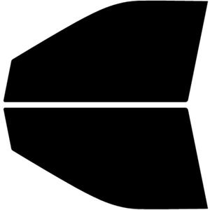 True Line Automotive Precut Auto Window Tint Compatible with Ford Explorer 4 Door SUV 2011-2019 - 20% Front Sides Only - Front Car Window Tint - Window Tint for Cars - Ceramic Window Tint Kit