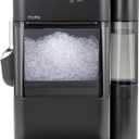 GE Profile Opal 2.0 Ultra Nugget Ice Maker with .75 Gallon Side Tank and Scale Inhibiting Filter, Scoop Included, 38 lbs in 24 Hours, Pellet Ice Machine with WiFi & Smart Connected, Black