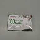 PREXTEX 100 Count Clear Christmas Lights - 20 ft Ultra Bright String Lights with Green Wire for Indoor and Outdoor Use, Christmas Trees, Holidays, Patios and Garden