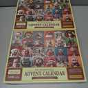 Christmas 2024 Advent Calendar Puzzle,1008Pcs Dog&Cat Advent Calendar Puzzle Christmas Gifts for Family Games for Kids, Adult