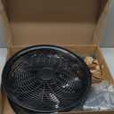 Lasko Pedestal Fan, Oscillating Fan for Bedroom with Adjustable Height and 3 Cooling Speeds, Portable, 18", Black, 1827