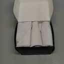 CelerSport 3 Pairs Compression Socks for Men and Women 20-30 mmHg Running Support Socks (XX-Large, White (3 Pack))