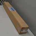 rabbitgoo Window Privacy Film Rainbow Film Decorative Window Sticker, 3D Static Stained Glass Cling Tint for Home Heat Control Non-Adhesive, 35.4 x 118.1 inches (Clear)