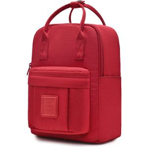 HotStyle BESTIE Mini Backpack Purse, Multiple Colors and Patterns, Small Red