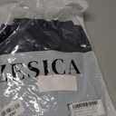 ZESICA Women's Summer Bubble Sleeveless Boat Neck Mini Dress Navy M (Black, M)