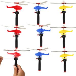 VETE Planes Toys Flying Toy Helicopter for Kids Toddlers, 360° Rotating Helicopter Airplane Toys for Boys Girls, Bulk Toys Party Favors Classroom Prizes, Pinata Fillers,Goodie Bag Stuffers