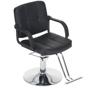 Zevemomo Barber Salon Chair for Hair Stylist, Heavy Duty Hydraulic Pump with 360° Swivel, Adjustable Height Spa Beauty Equipment for Barbershop, Home 350LBS Capacity, Black