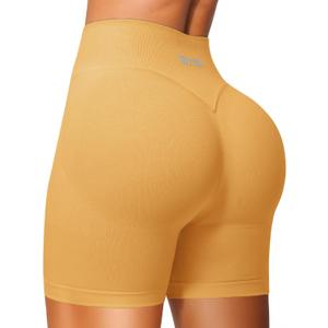 BRXL Workout Shorts Women 2.5"/ 3.6" Scrunch Butt Biker Shorts Tummy Control Seamless High Waisted Gym Shorts S