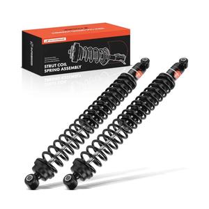 A-Premium Rear Towing Shocks Compatible with [4WD/AWD] Chevy & GMC - 1999-2006 Silverado 1500 & Sierra 1500, 2007 Classic - 2x Replacement Suspension Load Adjusting Shock Absorber Strut