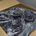 300L Large Collapsible Wagons Carts with Big All-Terrain Beach Wheels, Foldable Shopping Wagon Cart, Heavy Duty 480lbs Load, Folding Utility Cart for Groceries Garden Sport (Black)