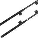 Large Steel Keyboard Tray Slide Rail Adjustable Pull-Out Stand for Office Desk Computer Accessories with Easy Installation and Space-Saving Design