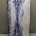 wall26 Canvas Print Wall Art Window View to Path in The Green Forest Nature Wilderness Photography Realism Rustic Landscape Colorful Multicolor Ultra for Living Room, Bedroom, Office - 12"x18", Green Trees 