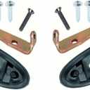 Outside Bullet Mirror Mounting Set, LSOT001157 Rearview Mirror Kit Fit for Pontiac Firebird/GTO for Chevy Camaro/Nova 1970-1981, R312-13 LSOT001157