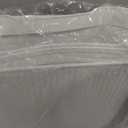 Supteron Bathroom Trash Can with Lid 3.2 Gallon Narrow Trash Can Small Plastic Trash Bin 12 Liter Rectangular Plastic Garbage Can with Press Type Lid for Bedroom Bathroom Milk White