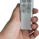 Replacement Remote Control Compatible for Dyson AM11 TP00 TP01 Pure Cool Tower Purifier Fan (Silver)