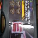 LINKITOM Magnetic Wireless Trailer Light kit, Rechargeable LED Tow Lights with Turn Signal, Brake, Running & Stop Lights, Waterproof for RV Camper Boat Trailer Towing