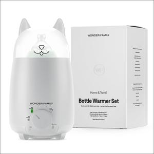 Portable Baby Bottle Warmer for Breastmilk & Formula 4-in-1 Defrost, Food and Breast Milk Warming, Thermos On the Go Heater for Travel, Car, Home Portable Milk Warmer for Baby