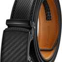 BULLIANT Men's Belt,Slide Ratchet Belt Adjsutable For Men Suit Casual Jeans Gift Boxed,Trim To Fit (Black231)