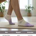 Women's Ombré Pilates Grip Socks, Non-Slip Yoga & Barre Socks