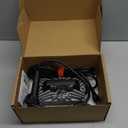 15 Amp 48 Volt Golf Cart Battery Charger for Yamaha G29 Drive & Drive 2-3-Pin Leaf Plug, Smart Charger for Lead-Acid Batteries, IP67 Waterproof, Multi-Protection, Unique Design (Silver)