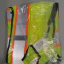 Reflective Mesh Safety Vest for Men Women with 5 Pockets and Zipper Front High Visibility Mesh Vest Hi Vis Construction Work Vest,Meets ANSI/ISEA Standards(EK175-Yellow-S)