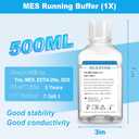 MES Running Buffer (1), pH 7.3, 500mL/Bottle, Single Bottle