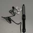 Conair Instant Heat Curling Iron Brush, 3/4-Inch Barrel Curling Brush for Short Hair, 30-Second Heat-Up with 25 Heat Settings for All Hair Types, Black